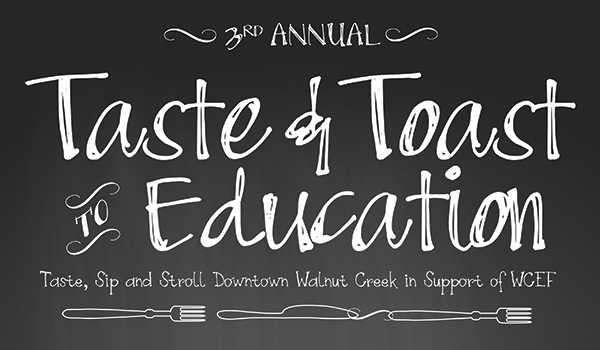 Taste & Toast to Education