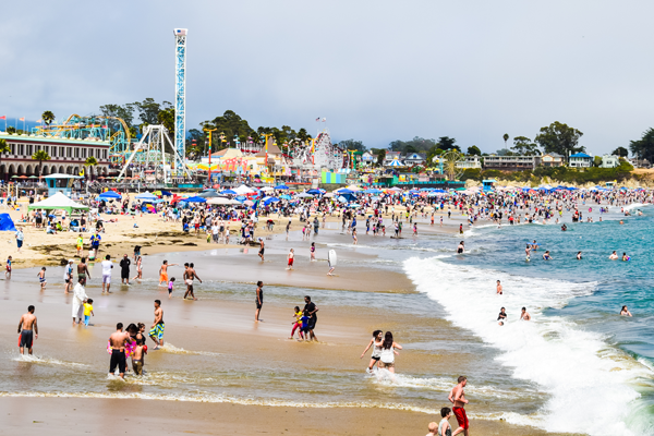 Main Beach Santa Cruz The Best Beaches In World Soak Up Summer At The Santa Cruz Beach Boardwalk Your Town Monthly